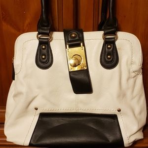 Black and white purse/bag